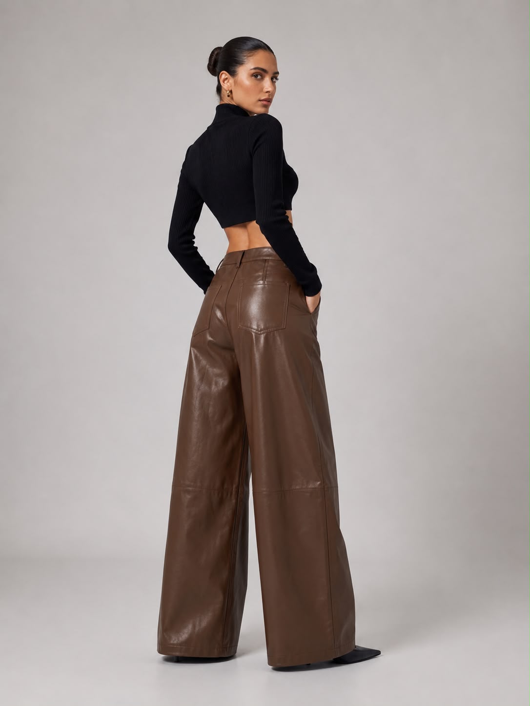 Pantalone in Ecopelle Ballon