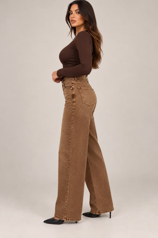 Jeans Cargo Marrone