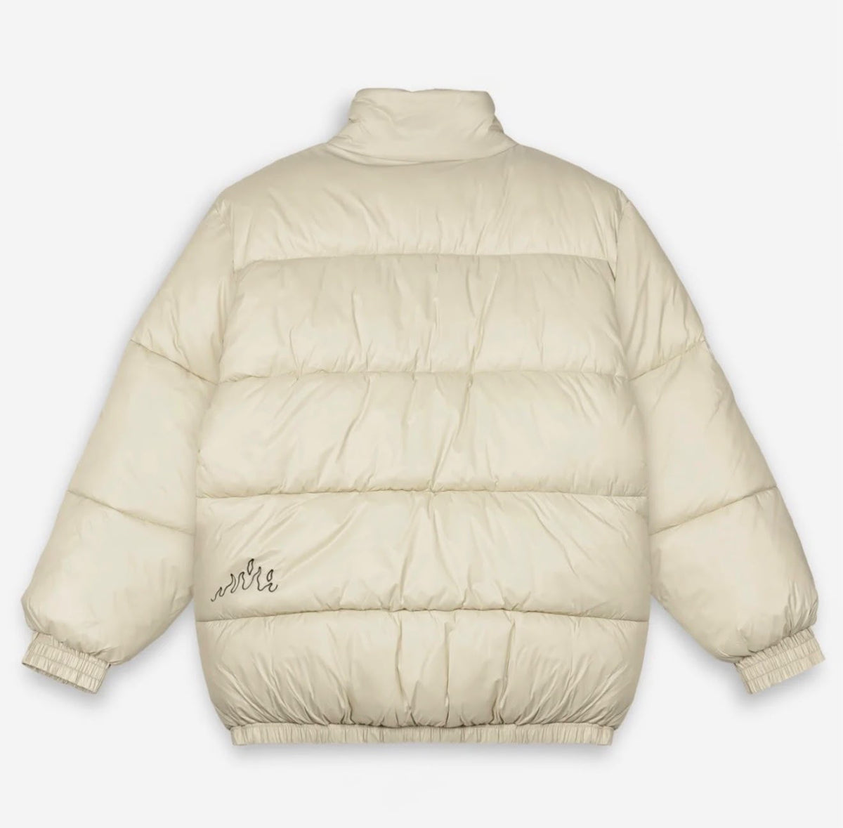 Grimey Back At You Puffer Jacket| Cream