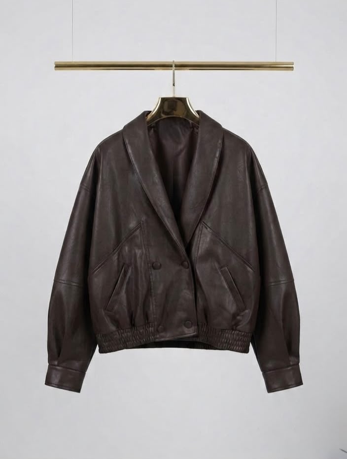 Bomber in Ecopelle