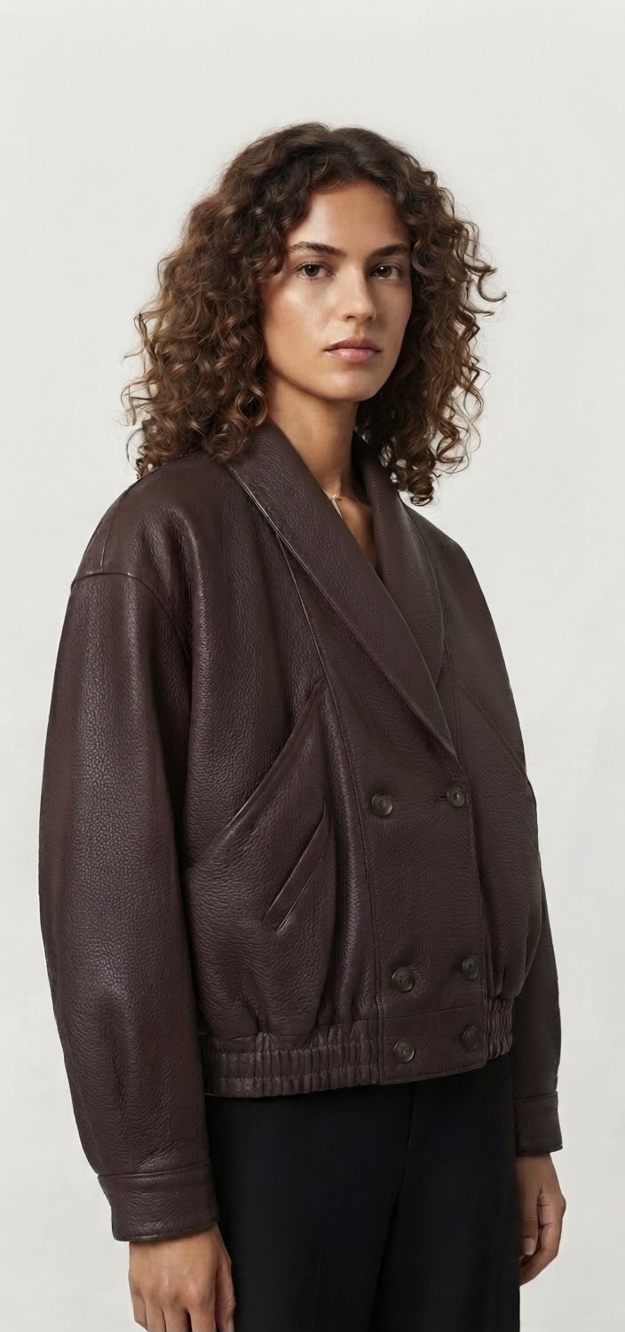 Bomber in Ecopelle