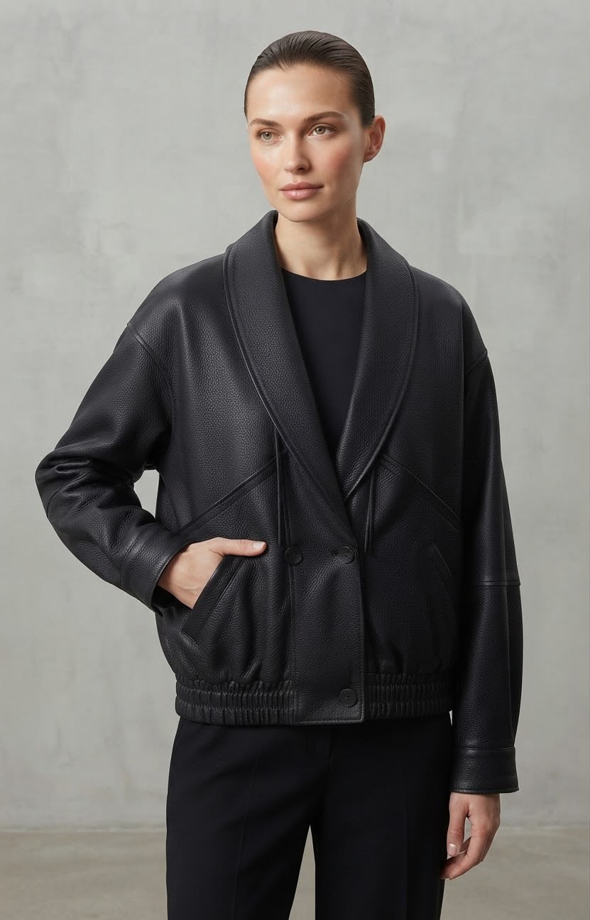 Bomber in Ecopelle