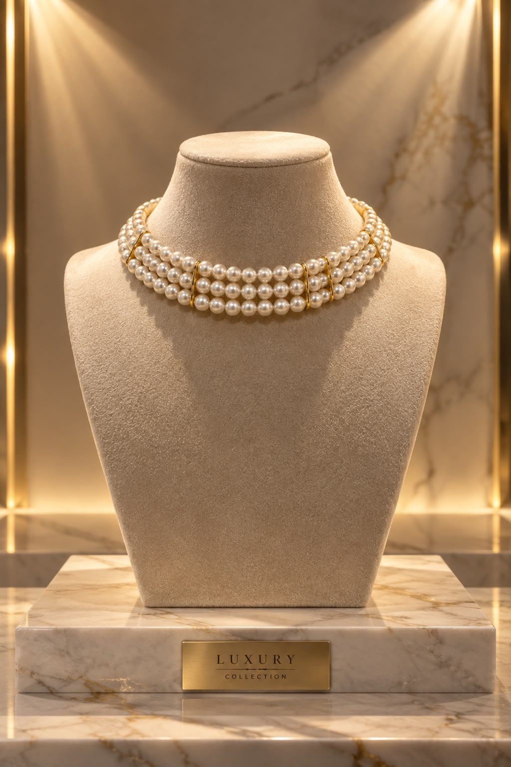 Collana Girocollo in Perle