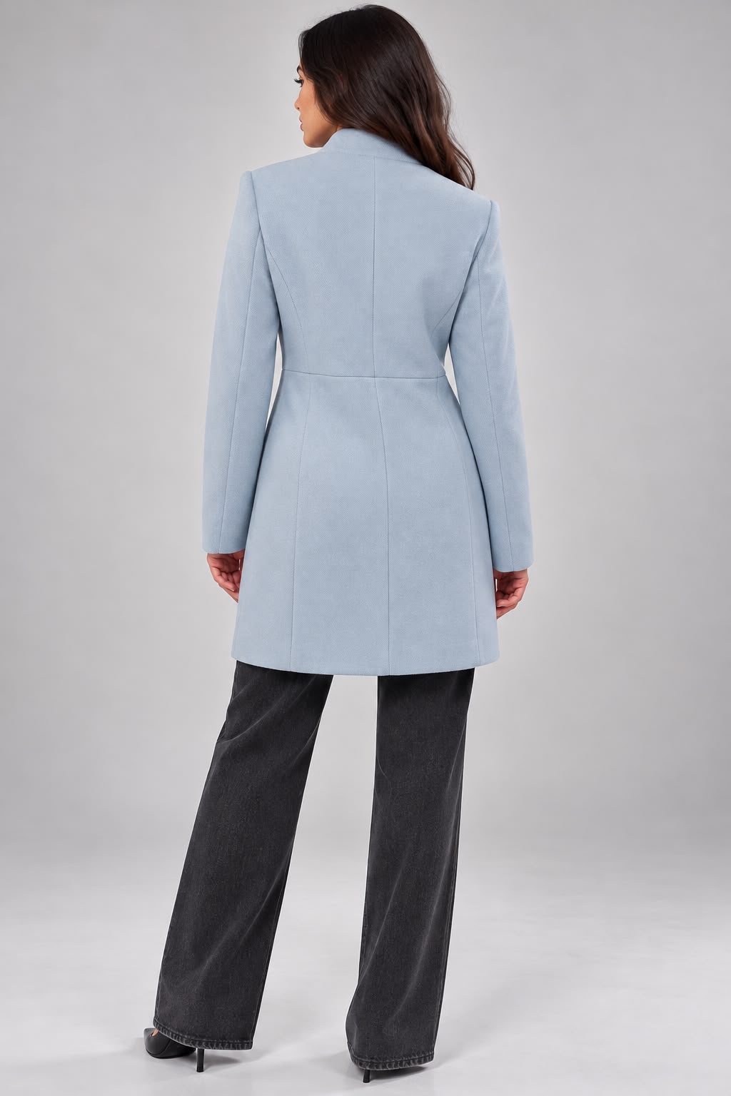 Cappottino In Lana Deep Blue