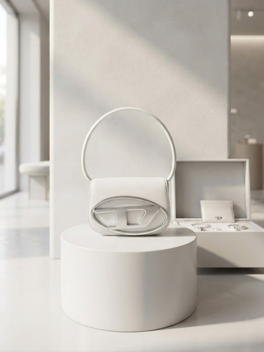 DIESEL Iconica Borsa a Spalla in Nappa