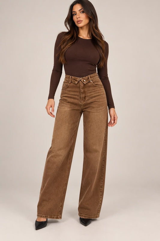 Jeans Cargo Marrone
