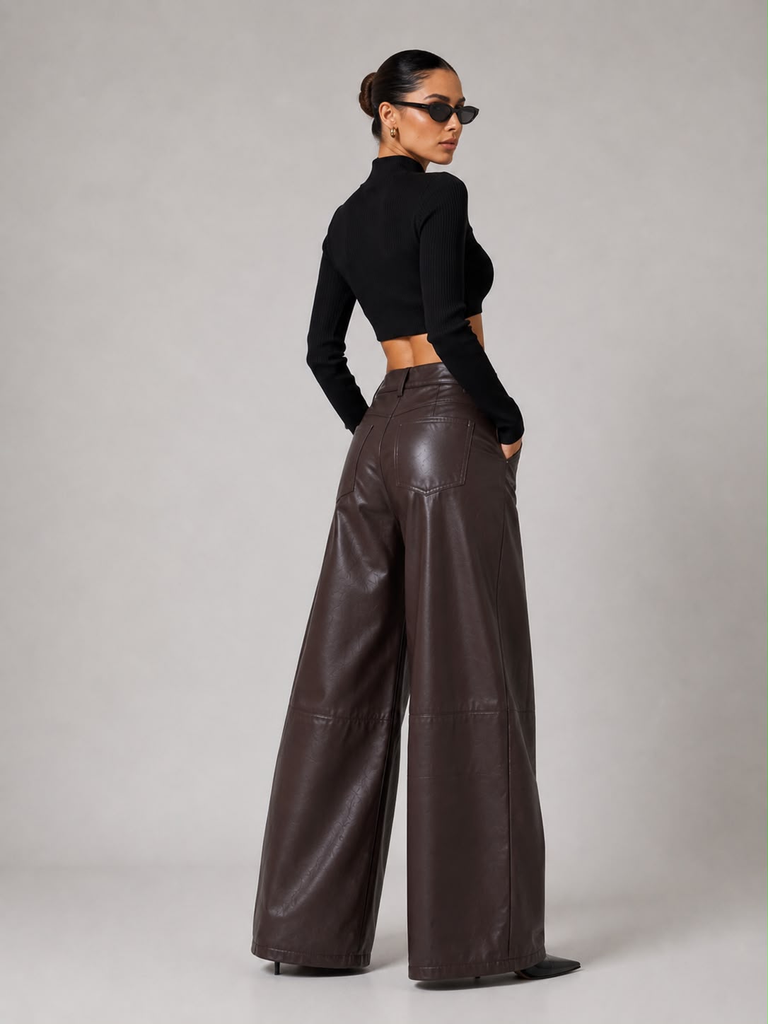 Pantalone in Ecopelle Ballon